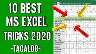 Top 10 Tips & Tricks That You Should Know On MS Excel | Tagalog