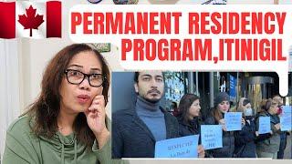 PERMANENT RESIDENCY PROGRAM SA CANADA, ITINIGIL/INTERNATIONAL STUDENTS, NAGPROTESTA #canada #quebec