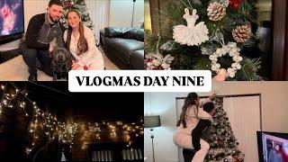 VLOGMAS DAY NINE putting the Christmas decorations up / decorate the house with us! | CHARLIE BESANT