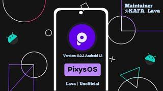 Review Custom Rom PixysOS 5.0.2 Android 12 | Redmi 9 | 9 Prime | Poco M2