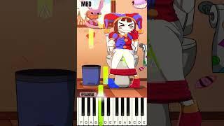 When Pomni go to Toilet @lupdup - Piano Tutorial