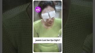 Emergency !! Jasmin Bhasin lost her Vision | Eye Sight | Cornea Damage