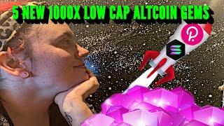 NEW! FIVE 1000X LOW CAP ALTCOIN GEMS!