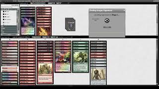 MTG Modern Hollowvine - Competitive League play with commentary