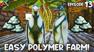 Making an ARK Organic Polymer Farm! | Let's Play ARK Survival Evolved: The Island | Episode 13