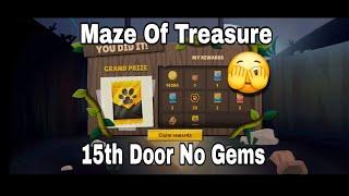 Playing Maze Of Treasure Till 15 Door - 2 Legendary Crates Opening || Zooba