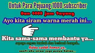 Pejuang 1000 subscriber