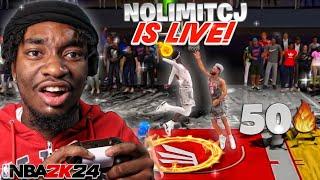 WE LIVE! BEST GUARD ON NBA 2K24 RUNNING PARK WITH SUPPORTERS! COME CHILL 