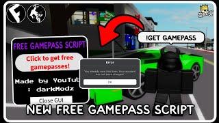 NEW Free Gamepass - ROBLOX SCRIPTS [ Mobile/PC ] - FE Get All Gamepass