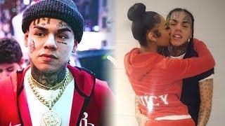 6ix9ine Appears Happy After His Girl Visits Him