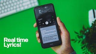 Spotify Finally Adds Real Time Lyrics!