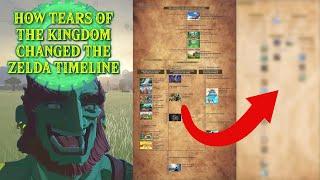 How Tears of the Kingdom Fundamentally CHANGED the Zelda Timeline!