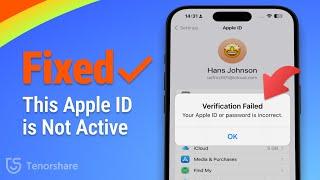 [FIXED] How to Fix This Apple ID is Not Active Error on iPhone | Apple ID is Not Active Fixed 2024