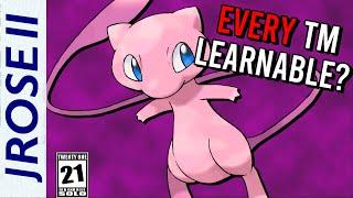 How Fast Can you Beat Pokemon Red/Blue with Just a Mew?