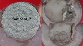 Wait is over|| New||Pure Sand Huge bowlssoft dusty crumbling and dipping in water || Dry on Paste