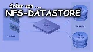 TUTO VMWARE ESXi vSphere - FAIRE UNE NFS DATASTORE DE A à Z