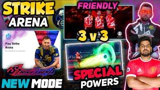 Strike Arena-New Mode Full Details EFOOTBALL 25 | Special Abilities Of Every Players | 3v3 Friendly