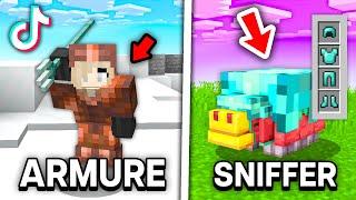 J'ai Testé les Astuces SECRÈTES de Minecraft 1.20.. !