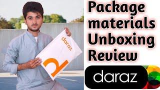 Daraz Package Materials Unboxing Review || Meer Bhai