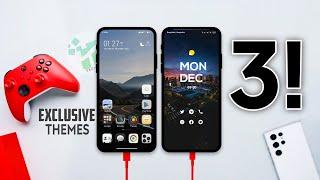 Top 3 MIUI 12/13 Exclusive Visually Gorgeous Hot Themes | New THEMES | Miraculous Design MIUI Theme