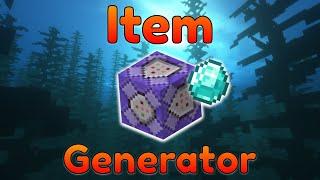 How to Make an ITEM GENERATOR In Minecraft Bedrock 1.18+