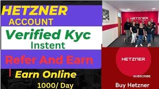 How To Open Hetzner Account 2023 Hetzner Account Kaise Banaye