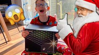 Kid gets NEW XBOX ON CHRISTMAS DAY and has a breakdown!*story in description*