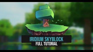 Iridium Skyblock Plugin | Full Tutorial | Minecraft plugin Showcase
