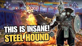 INSANE NEW SET! Level 6 UNLOCKED! Steel Hound 6 vs Raid Boss Magmarion 6 First Impression!