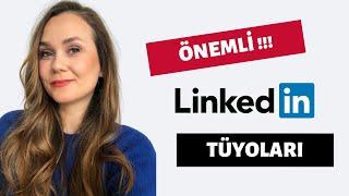 ÖNEMLİ LINKEDIN PROFİL TÜYOLARI (Top Linkedin Tips)