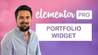 Elementor Portfolio Widget | Elementor Pro Tutorial 2020