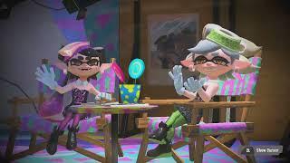 Squid Sisters Wave Before and After Beating Splatoon 3's Single Player