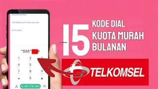 15 KODE PAKET INTERNET BULANAN PALING MURAH TELKOMSEL 2025