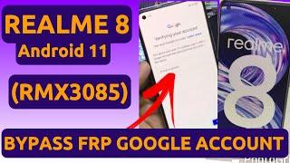 Realme 8 (RMX3085) FRP Google Account Bypass Android 11 codes not working