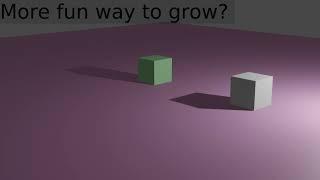 More fun way to animate growth