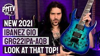 New For 2021 - Ibanez GIO GRG221PA-AQB - A Stunning, Super Affordable Guitar! - Review & Demo