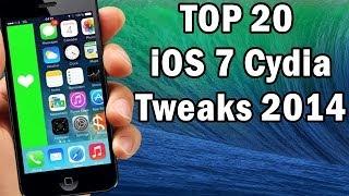 TOP 20 iOS 7 Cydia Tweaks 2014