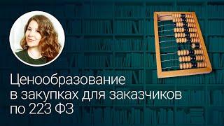 Ценообразование в закупках для заказчиков по 223 ФЗ