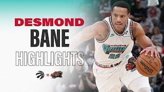 Desmond Bane Highlights vs  Toronto Raptors