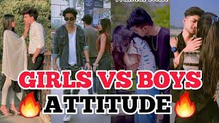 Girls Attitude tiktok VideoGirls Vs Boys Attitude VideoNew Trending Reels Video