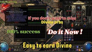 I Found A SECRET Way To Get DIVINE Orbs In POE 2