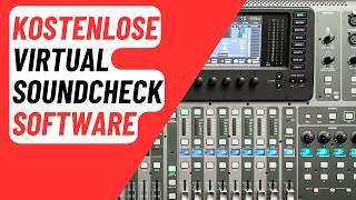 KOSTENLOSE Virtual Soundcheck Software | Behringer X32 Multitrack DAW Recording Setup Anleitung