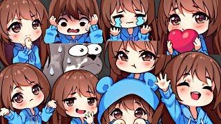 【Speedpaint】 Lumi Twitch Emotes (Hyan Timelapse #357)