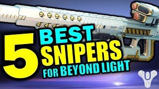 Top 5 BEST SNIPERS for Destiny 2: Beyond Light