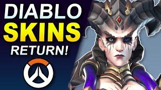 Diablo Skins Return! - Lilith Moira, Imperius Reinhardt, & More! - Overwatch 2 Shop Update