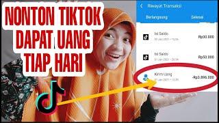 Nonton TIKTOK kamu dibayar Jutaan Rupiah Perbulan TANPA UNDANG TEMAN |Aplikasi Penghasil Uang