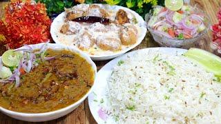 Sabki Favourite Bachlors Special Menu | Dal Chawal With Special Delhi Dahi Phulki | Simple and Tasty