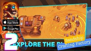 Sandship: Crafting Factory Gameplay Walkthrough - Part 2 (iOS, Android)