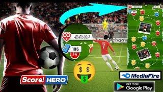 Score Hero 2024 Mod Apk || Unlimited Money Unlimited Health And Rewinds And Energy