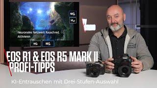 Canon Academy Quick-Tipp: KI-Entrauschung in der Canon EOS R1 & EOS R5 Mark II